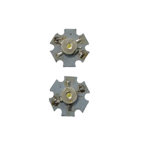 1W Led with Soldered Heat sink