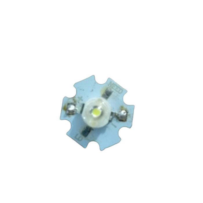 1W Led with Soldered Heat sink
