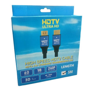 Hdtv Ulltra Hd Hdmi Cable 2.0v 2k 4k - High-speed Hdmi Cable For Ultra Hd Devices