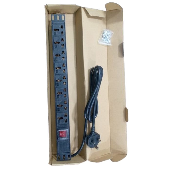 8 Ports Universal Multi-socket Pdu Power Distribution Unit For Industrial Use