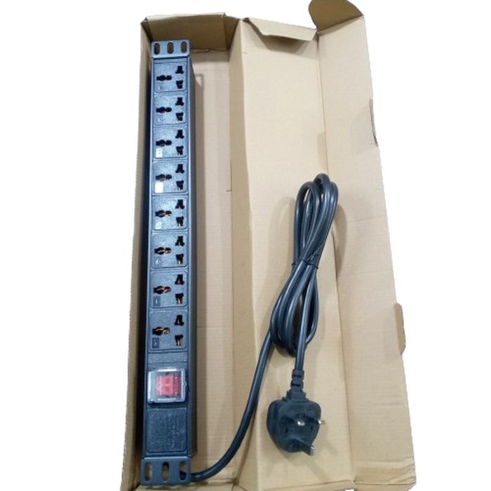 8 Ports Universal Multi-socket Pdu Power Distribution Unit For Industrial Use