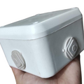 High Quality Abs Plastic Junction Box Universal Electrical Project Enclosure 100x100x65mm