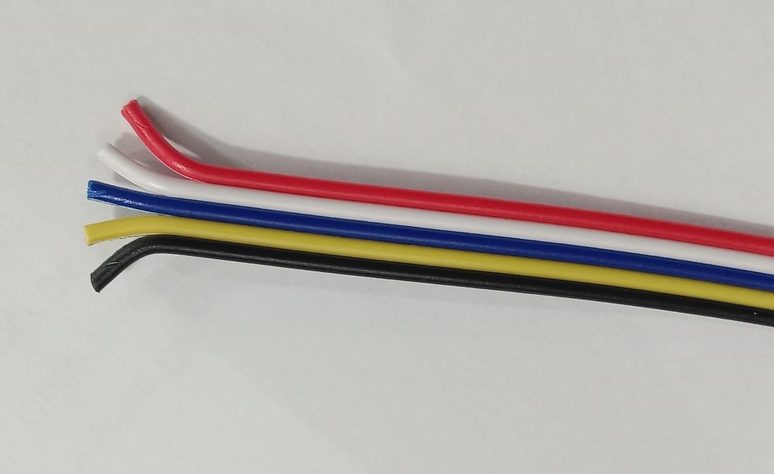 1 Meter 5 Wires rainbow cable