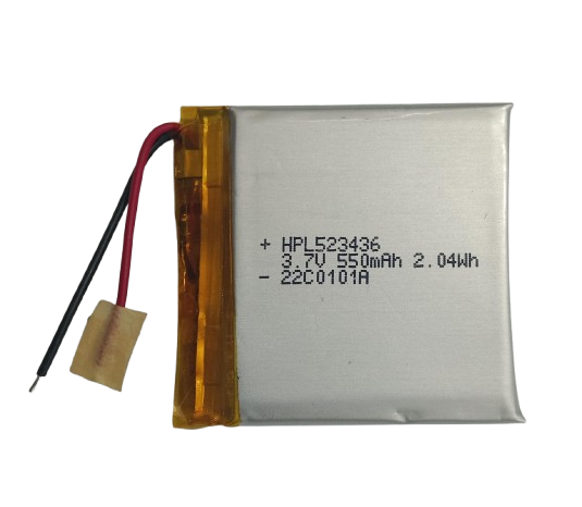 3.7v 550mah Hpl523436 Lithium Ion Battery