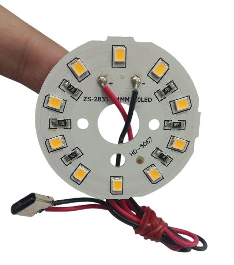 5w 44mm 10 Leds Warm White Smd Led Strip With Type C Connector