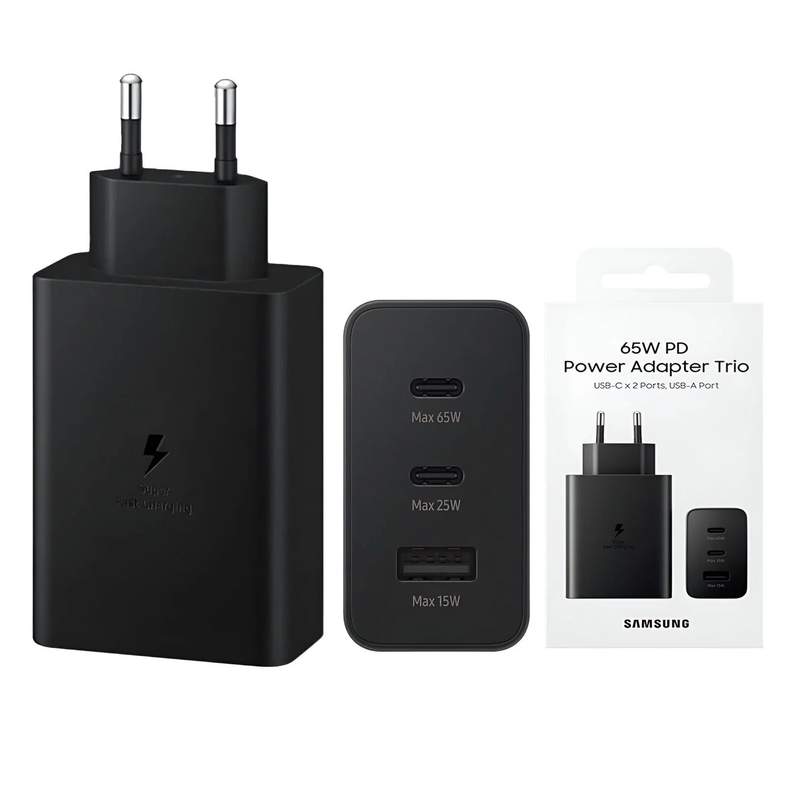 High Copy Samsung 65w Power Adapter Trio Pd Without Cable