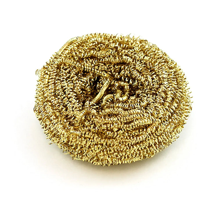 Brass Wire Sponge Soldering Iron Tip Cleaner with Metal Tin Box