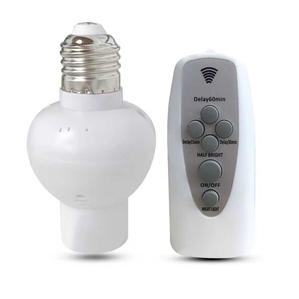Wireless Remote Lamp Bulb Holder Receptacle (e27 Socket)
