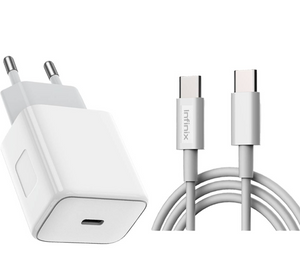 Infinix Xc06 30w Pd Type-c Fast Charger With 3a Cable | Digilog.pk