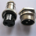Xlr Cable Connector 2 Pin 16mm Panel Chassis Mount