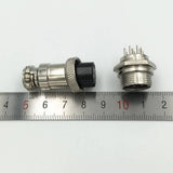 Xlr 8 Pin Cable Connector 16mm Chassis Mount 8pin Plug Adapter