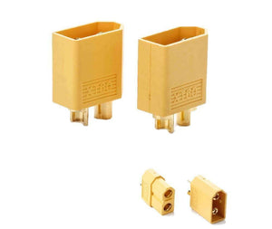 Xt60 Xt-60 Male Female Bullet Connectors Plugs For Rc Lipo Battery