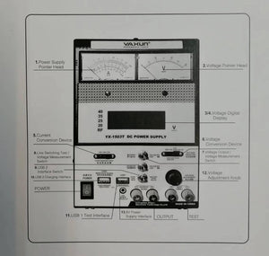 Variable Power Supply For Mobile Repairing YX1503T 15V 3A MULTI FUNCTION