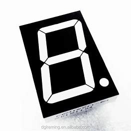 55mmx38mm Common Anode 7 Segment Led Display