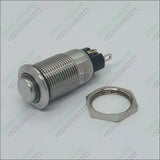 ZLQ-B5V 12mm Waterproof Metal Push ON Push OFF Button Switch With Power Indication