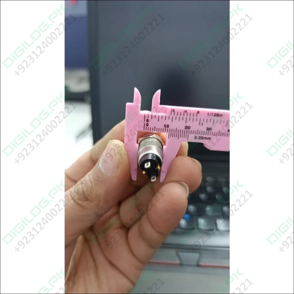 ZLQ-B5V 12mm Waterproof Metal Push ON Push OFF Button Switch With Power Indication