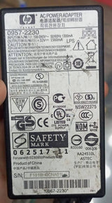 Used 32v Adapter Power Supply With 220v Power Cable