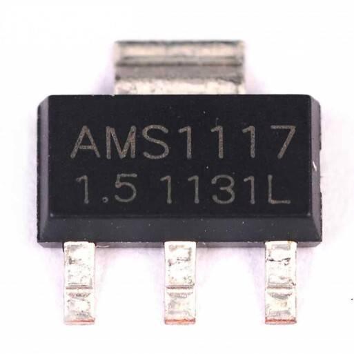 Ams1117 1.5v Voltage Regulator