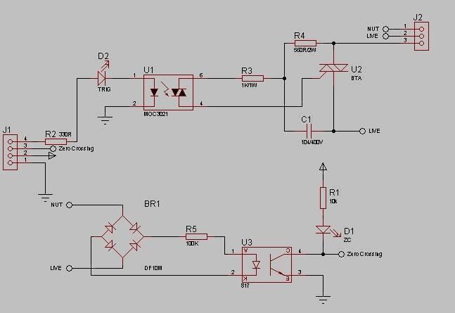Discontinued 2amp 220v Ac Arduino 1 Channel Triac Module With Zero Crossing Sensor