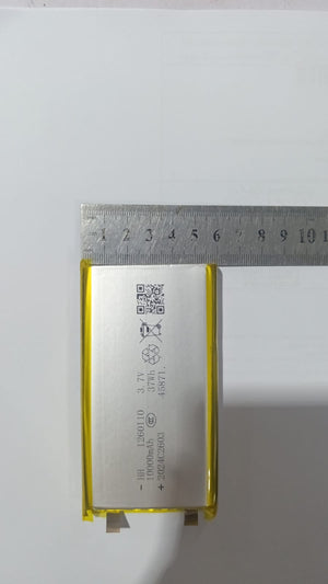 High Quality 3.7v 10000mah 1260110 Polymer Lithium Ion Li-ion Rechargeable Battery For Toy Power Bank Gps Table E-book Batteries