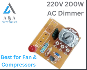 220v 200w Ac Dimmer Potentiometer Switch Speed Compressor Controller