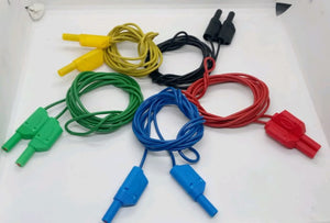 Banana Clip Wires 4mm | High-Quality Test Leads | stem.pk