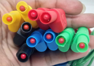 Banana Clip Wires 4mm | High-Quality Test Leads | stem.pk