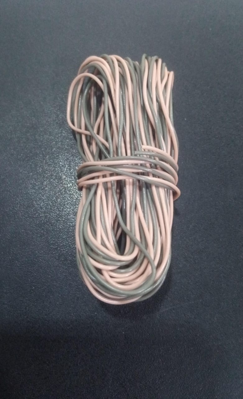 1 Meter Hard Jumper Wires Spiral Wrap Wires Cable