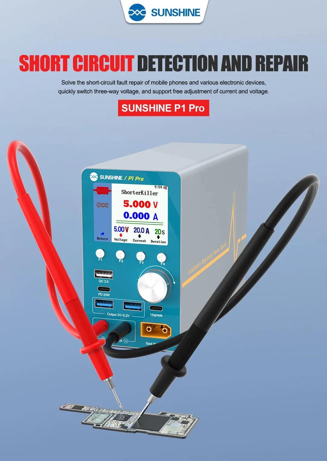 SUNSHINE P1 PRO Intelligent Regulated Power Supply 28V20A Price