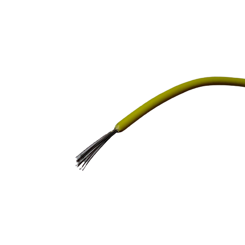 Yellow 1m Solderable Wire Hard Wires For Wiring Jumper Wire Wiring Cable