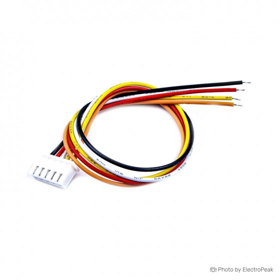 XH 2.54mm 5Pin Female Single Head Wire Connector