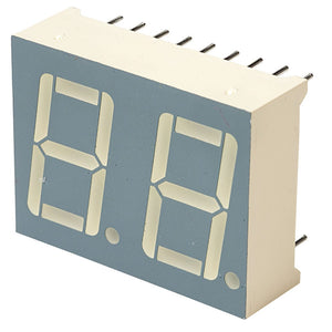 Led 7 Segment 2 Digit Common Anode Display  25mmx17mmx10mm