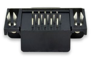 Db15 Female Right Angle Connector 0.318 Db 15sr Pcb Mounting 15 Pin 3 Rows Connector