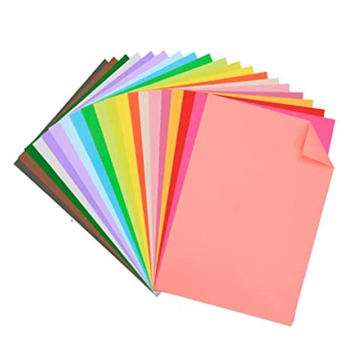 Colour Paper Sheets, Multi Colors