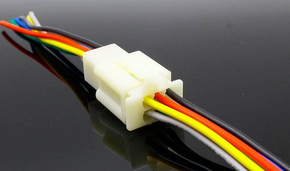1 Kit 6 Pin Way Electrical Wire Connector Plug Set auto connectors with cable