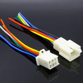 1 Kit 6 Pin Way Electrical Wire Connector Plug Set auto connectors with cable