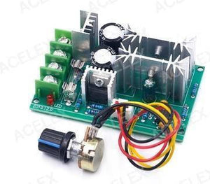 Dc 10-60v 20a Pwm Universal Motor Speed Controller Regulator