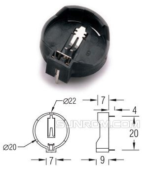 Cr2032 Coin Cell Battery Holder