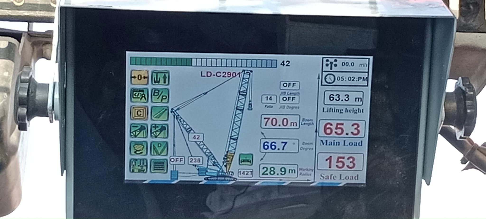 Crane رافعة Sli Safe Load Indicator / Lmi Load Moment Indicator