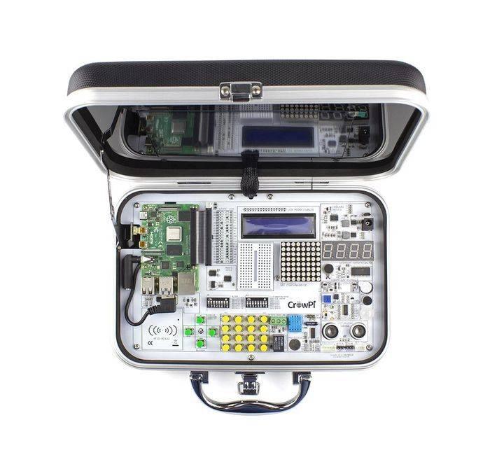 Crowpi Compact Raspberry Pi 4 4gb Educational Kit