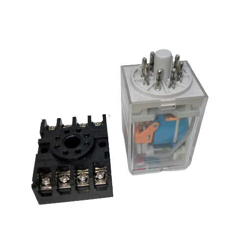 Finder Relay 12vdc 10a 60.12 With 8pin Rail-mount Relay Socket Relay Base
