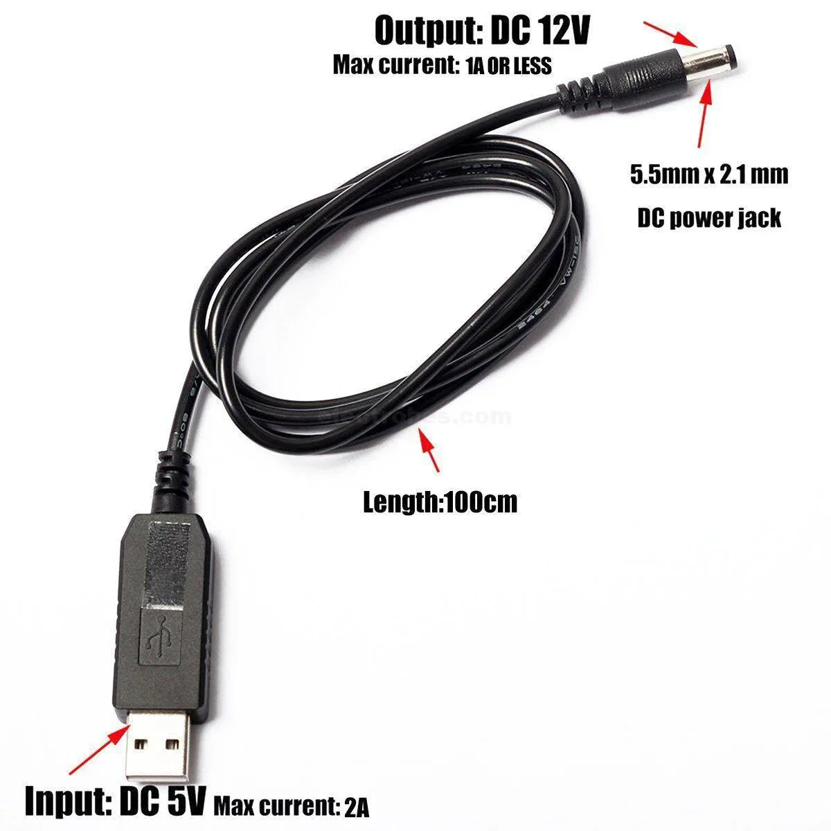 5v Dc To 12v Dc Usb Power Cable Data Adapter Charger Plug Boost Converter Price