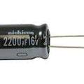 2200uf 16V Electrolytic Capacitor