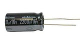 2200uf 16V Electrolytic Capacitor