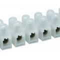 15 Amp Connector Strip, 12 Way Pvc