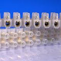 30 Amp Connector Strip, 12 Way Pvc