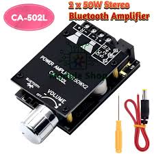 502L Module Bluetooth 5.0 Wireless Digital Amplifier Board Stereo Board 50Wx2 Bluetooth Amp Price