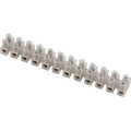 5 Amp Connector Strip, 12 Way Pvc