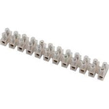 5 Amp Connector Strip, 12 Way Pvc