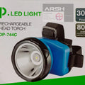 Dp Led 744c- Rechargeable Led Head Light Torch
